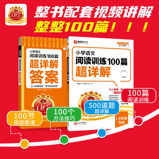 2025王朝霞小学语文阅读训练100篇超详解同步阅读理解专项训练书一二三四五六年级新学期一本阅读真题小升初古诗文 商品图3