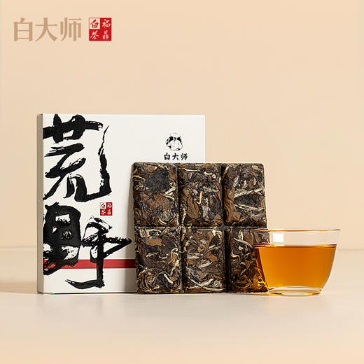 白大师茶叶寿眉老白茶福鼎白茶陈年2017年寿眉紧压白茶便携30g 商品图3
