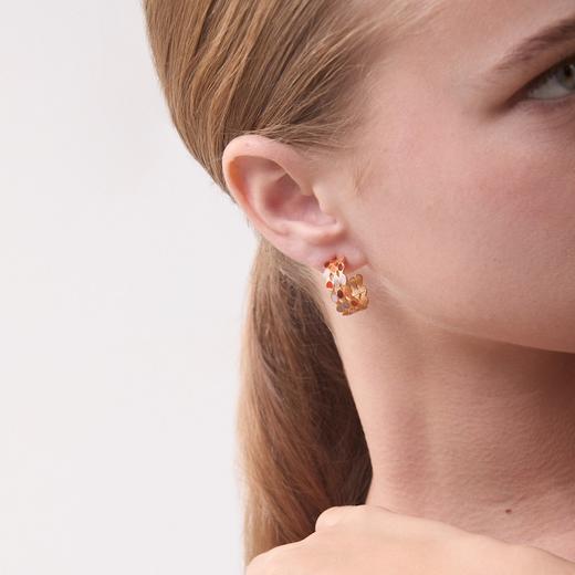 订购6周到｜Joidart-AUBE-金色 彩色珐琅 耳环［西班牙设计师］ 商品图0