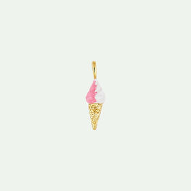 在途4周到｜Les Nereides-Italian Gelato charm-双色冰淇淋 吊坠［法国设计师］