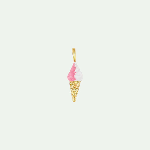 在途4周到｜Les Nereides-Italian Gelato charm-双色冰淇淋 吊坠［法国设计师］ 商品图0