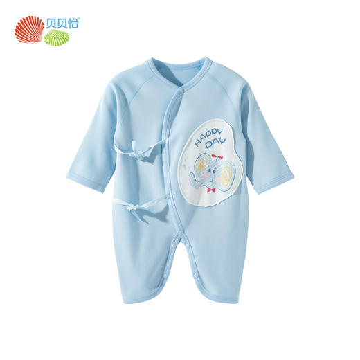 ZB3EL006贝贝怡春秋婴儿连体衣A类新生儿衣服宝宝哈衣连身衣爬服哈衣 商品图1