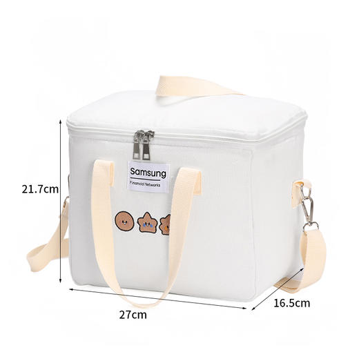 韩国定制！斜挎可手提环保帆布车载包户外包冰包 PJ001 商品图1