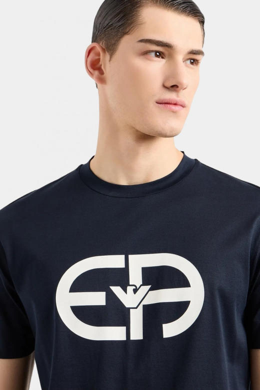 【全新到仓特惠秒】Emporio Armani 男士经典EA logo莱赛尔纤维薄款舒适短袖T恤 12319 商品图4
