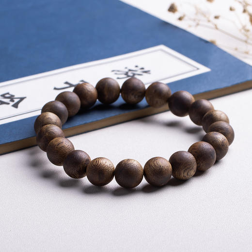 xy0425，沉香素串10mm单圈手串 商品图4