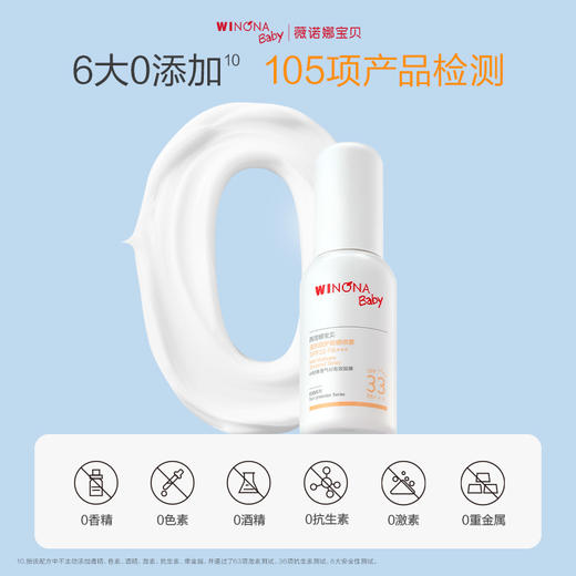 【品牌直供】薇诺娜宝贝防晒喷乳50ml/沐浴泡泡50ml/倍护面霜5g*10/轻盈面霜50g【2507薇诺娜宝贝专场】 商品图5