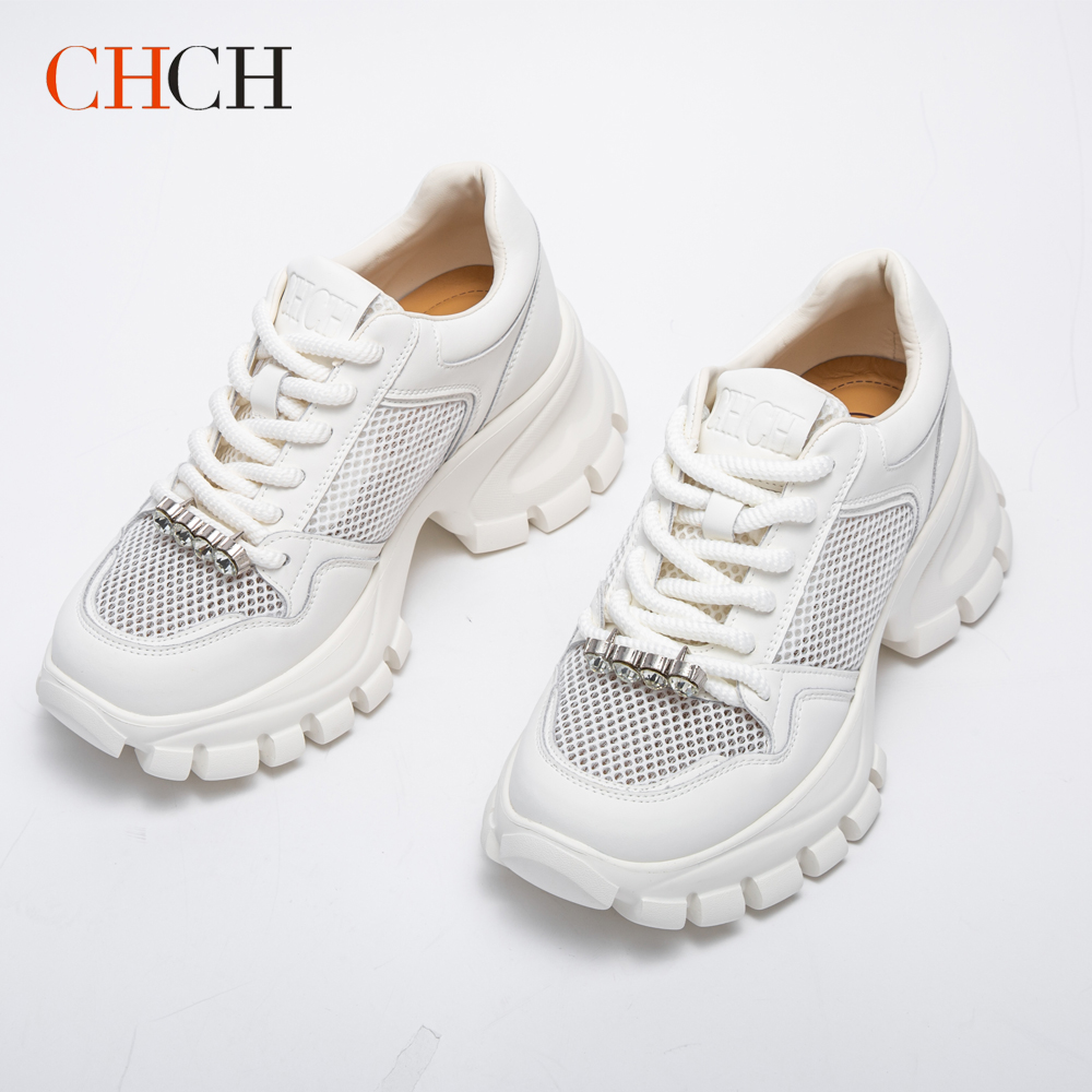 CHCH平衡鞋春夏款厚底网布透气女鞋CO1B5571【断码秒杀】无运费险