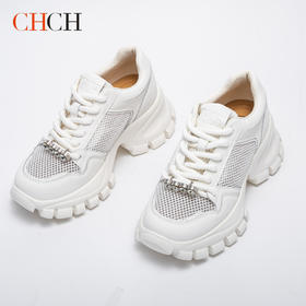 CHCH平衡鞋春夏款厚底网布透气女鞋CO1B5571【断码秒杀】无运费险