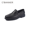 千百度商务正装便捷一脚蹬皮鞋商务正装男鞋A25450164 商品缩略图0