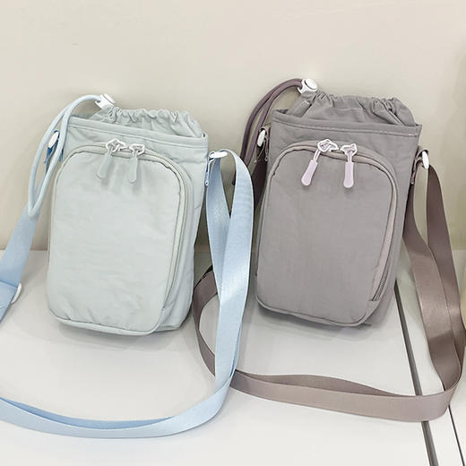 裁缝学苑AQ494斜跨小包纸样女装防水骑行单肩手机包样板图纸版型 商品图0