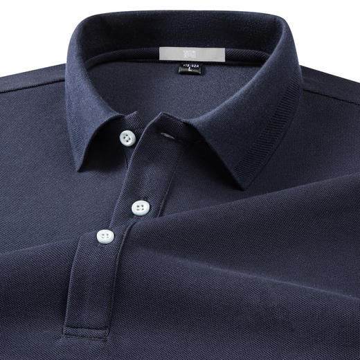 圣得西男士短袖休闲polo衫2025年夏季新款商务百搭立领短袖衬衫 商品图2