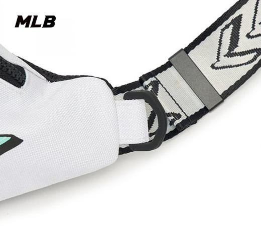 【F断码包】【微瑕，如无货做退款处理】MLB斜挎单肩包帆布串标情侣款腰包3AHSM032N 商品图3