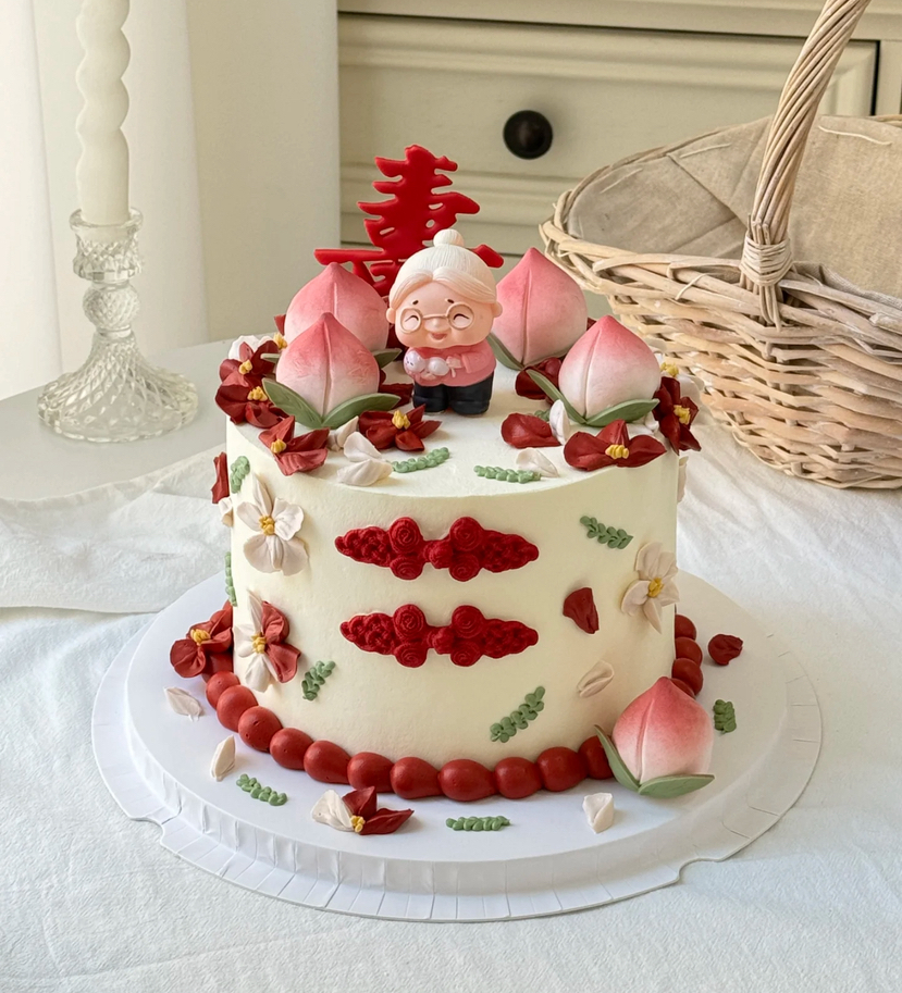 长辈祝寿生日蛋糕