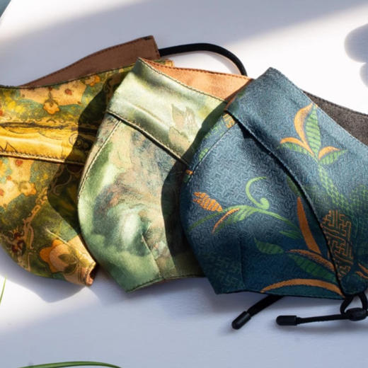 裁缝学苑AQ496香云纱口罩纸样女装新款百搭桑蚕丝面罩样板图纸 商品图4