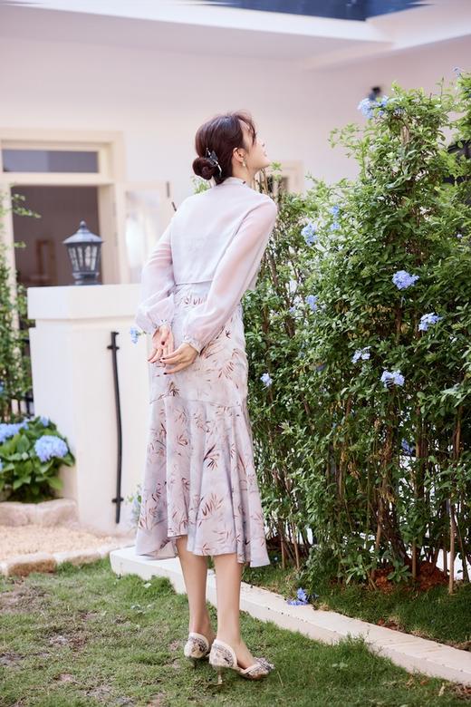 Le Malene 新中式薄款开衫外搭配吊带裙 20886 商品图5