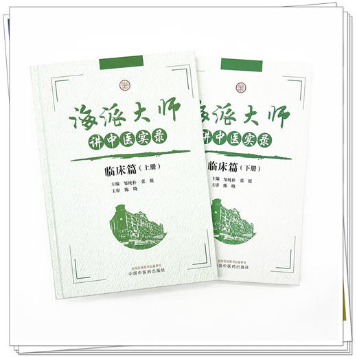 【全2册】海派大师讲中医实录:临床篇（上册+下册）张挺 邹纯朴 主编 中国中医药出版社 中医基础理论 伤寒论 金贵要略 中医临床 商品图1