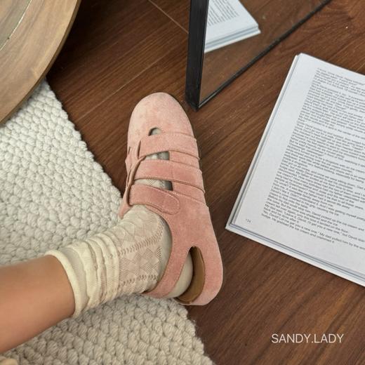 一眼沦陷【sandy.lady森系勃肯罗马鞋】3cm内增高!  慵懒复古感 显高|透气|舒适到像踩云朵 商品图5