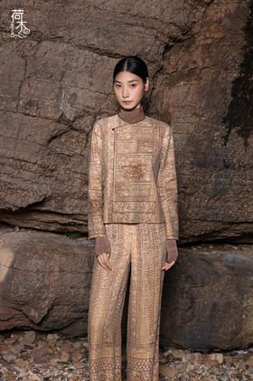 荷木HEMU丨忆良渚·宽腿裤