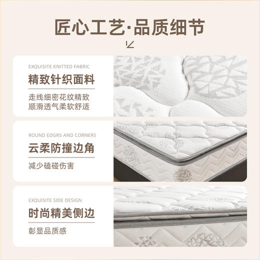 雅芳婷床垫家居床上用品豪华公爵床垫(新款)LK067 商品图4