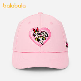 【飞天小女警IP商场同款】巴拉巴拉儿童棒球帽小女孩全棉卡通可爱