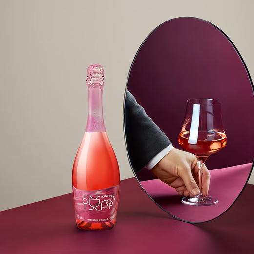 中粮长城悦pop桃红起泡葡萄酒  气泡清新活泼  花果香馥郁  回味甘甜 750ml 商品图3