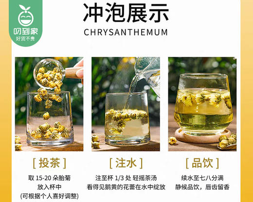 【到手2罐】金银花胎菊组合/1份（约50g*2罐）生产日期：26年5月 商品图5