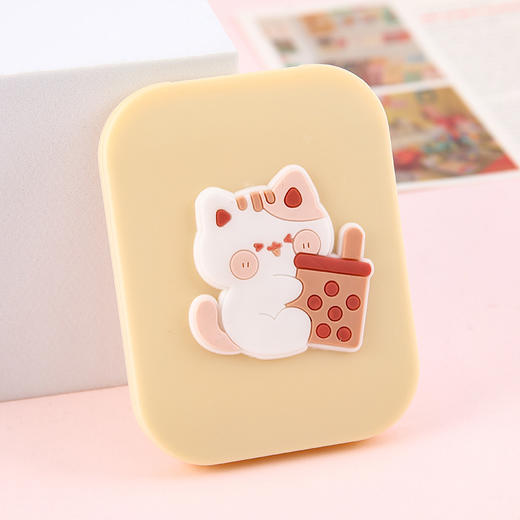 19.9任选2款！【童年回忆！卡通三合一小镜子~】化妆镜定制镜子小梳子 二合一折叠女学生 可爱卡通塑料便携小镜子-QQ 商品图7