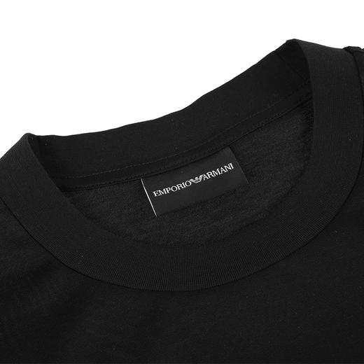 【超惠秒】Emporio Armani 男士莱赛尔棉薄款舒适百搭刺绣短袖T恤12370 商品图2