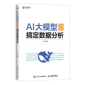 AI大模型助你轻松搞定数据分析 大模型应用开发deepseek人工智能数据分析大语言模型