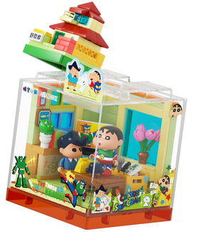 砖区蜡笔小新系列拼装