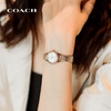 美国COACH 女士手表皮表带金色 商品缩略图4