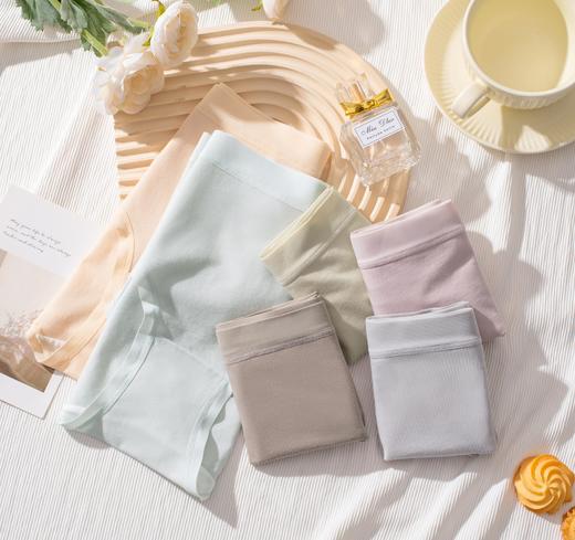 【超值三条装中腰棉氨】SCHIESSER德国舒雅女士86.7%棉+13.3%氨纶平角小裤3条装30/26587T 商品图6