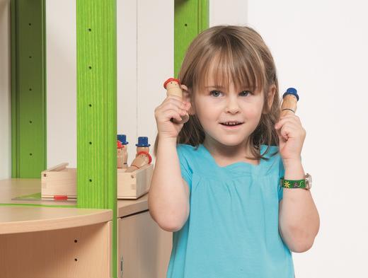 儿童玩具德国原装进口Dusyma音乐娃娃2岁+声音辨识感统玩具 商品图1