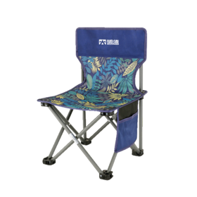 凯速户外便携折叠靠背椅HD42（树叶蓝）【XPTX】