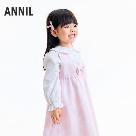 【实体店同款】女童翻领长袖上衣秋季新款安奈儿童装XG531195 商品图1