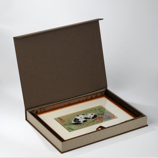 蜀锦小座屏-友谊 商品图2