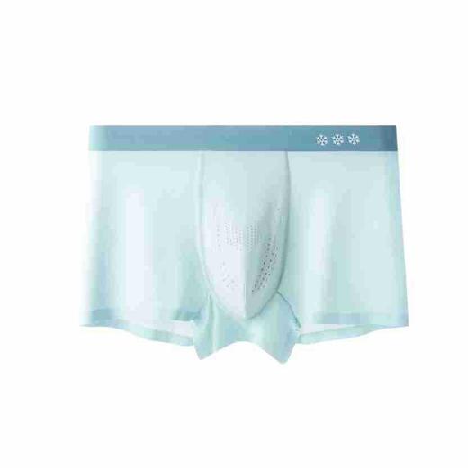 【裆下清风❗薄款人参枸杞内裤】3D立体剪裁无侧缝防夹臀，薄款人参枸杞内裆部，凉感通风透气不闷，网孔冰丝男士内裤男生四角无痕透气平角裤QQ 商品图13