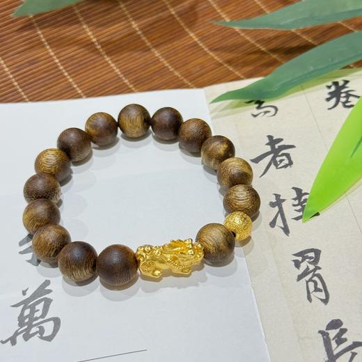 【天然绿棋楠沉香手串-个性款】众香之魁 木中舍利｜品质严选 产地直发 商品图3