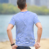 鹰爪海魂衫COOLMAX速干t恤男短袖条纹夏季半袖 商品缩略图3