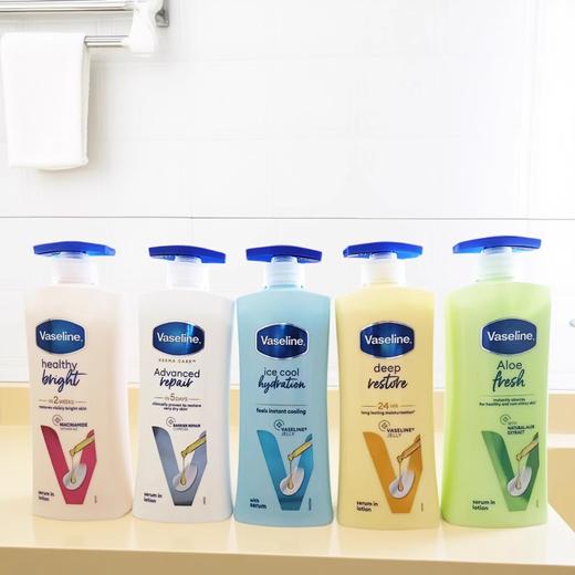 【保税仓】凡士林 芦荟舒缓洋甘菊特润倍护燕麦弹润冰爽身体乳400ml 商品图3