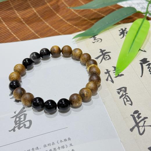 【天然绿棋楠沉香手串-个性款】众香之魁 木中舍利｜品质严选 产地直发 商品图6