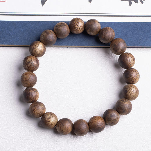 xy0425，沉香素串10mm单圈手串 商品图3