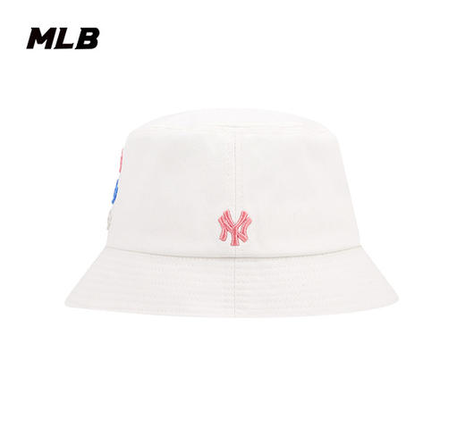 【59H断码帽】【微瑕，如无货做退款处理】MLB渔夫帽男女NY棉质水桶帽时尚洋基道奇LA渔夫帽32CPHI111 商品图1