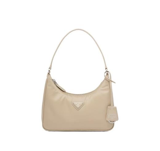 PRADA 普拉达 Re-Edition 2005 再生尼龙迷你手袋 女款 沙漠米色 商品图0