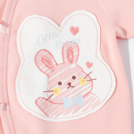 ZB3EL003贝贝怡新生婴儿连体衣春秋季保暖宝宝春装哈衣爬服睡衣衣服 商品图7