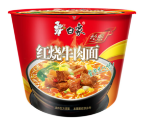 白象牛肉面桶面