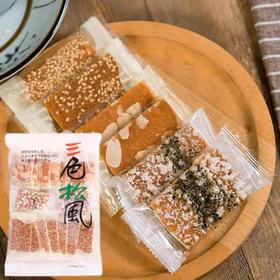 【日本进口】卡昵诗 煎饼（三色松风）73g