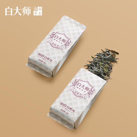 白大师白茶茶叶正宗福鼎白茶2021年大师风范白牡丹散茶送礼礼盒 商品图4