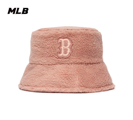 【59H断码帽】【微瑕，如无货做退款处理】MLB男女渔夫帽仿羊羔绒防风保暖情侣运动休闲3AHTFHJ16 商品图0