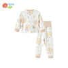 贝贝怡男女宝宝内衣套装春秋婴儿套头上衣秋衣秋裤家居服小童纯棉ZB3ET013 商品缩略图6